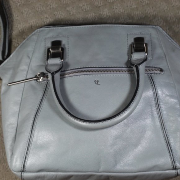 Elliot Lucca Light Blue Cross Body Purse - Picture 2 of 9